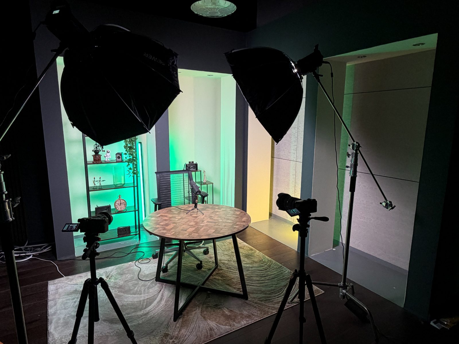 Podcast Studio Manchester — recording space